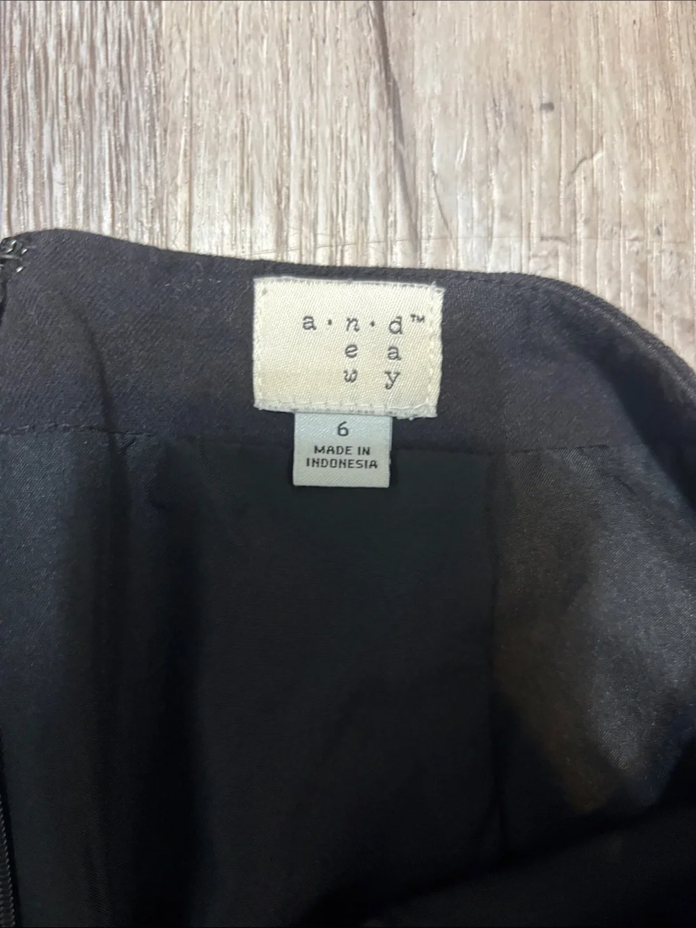 a new day Black High-Low Ruffle Skirt